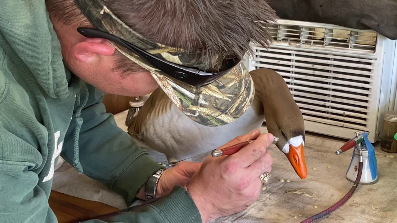 Airbrushing Flocked Specklebellies