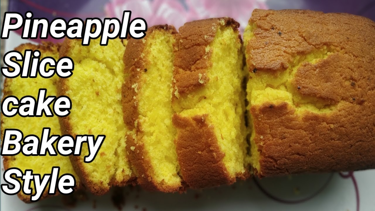 Bakery Style Pineapple Slice Cake | Soft Buttery Tea Time Cake| Slice Cake in OTG kitchen is our Lab
