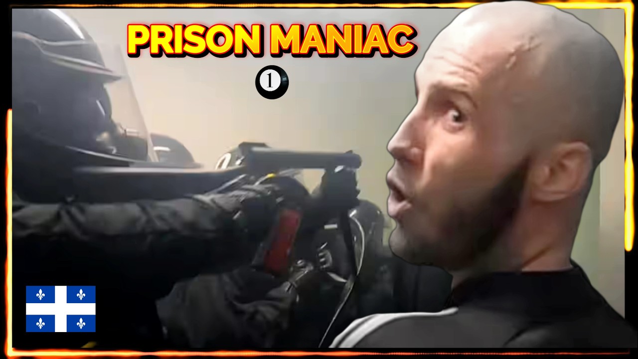 Впечатляющее вмешательство связанного с BFM сумасшедшего в тюрьму города Квебек