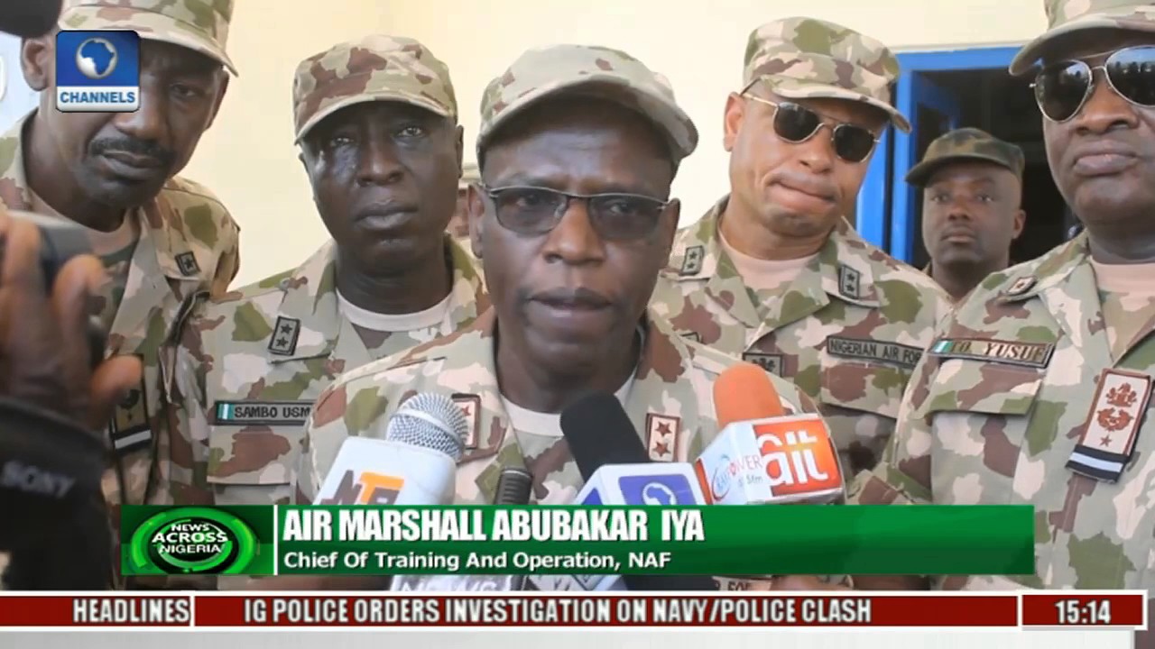 Operation Lafiya Dole: Air Force Top Chief Inspects Fighter Aircraft M135