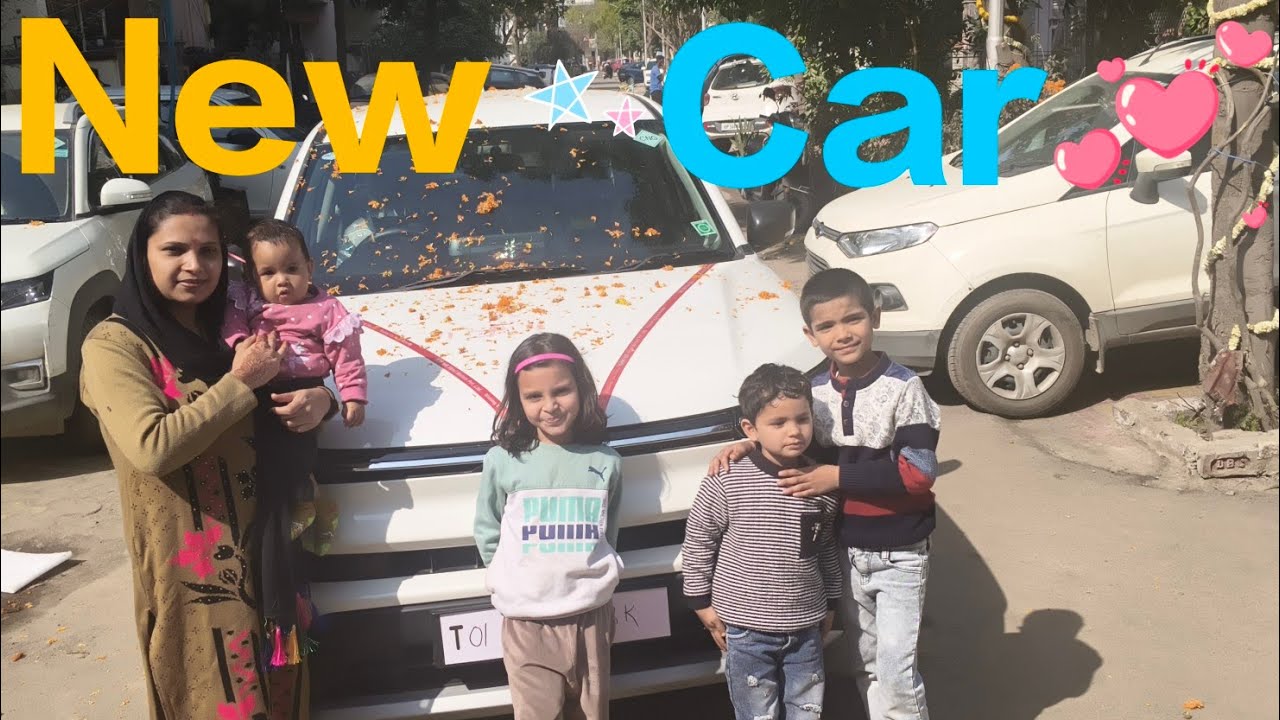 Nanu laye new car 🤟 #newcar #victoris #carvlog #car #maruticars #vloger #gaurvisolankivlog #vlog 