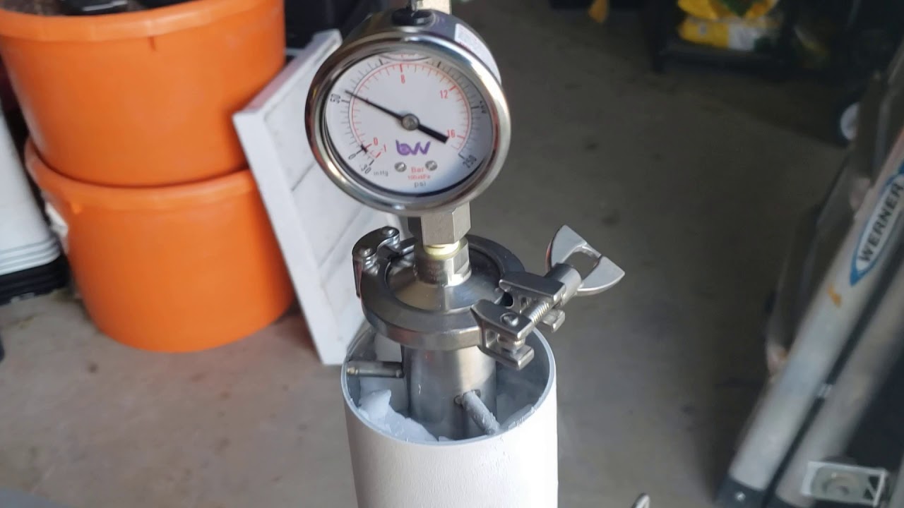 Open blasting with a 90g dewaxing column