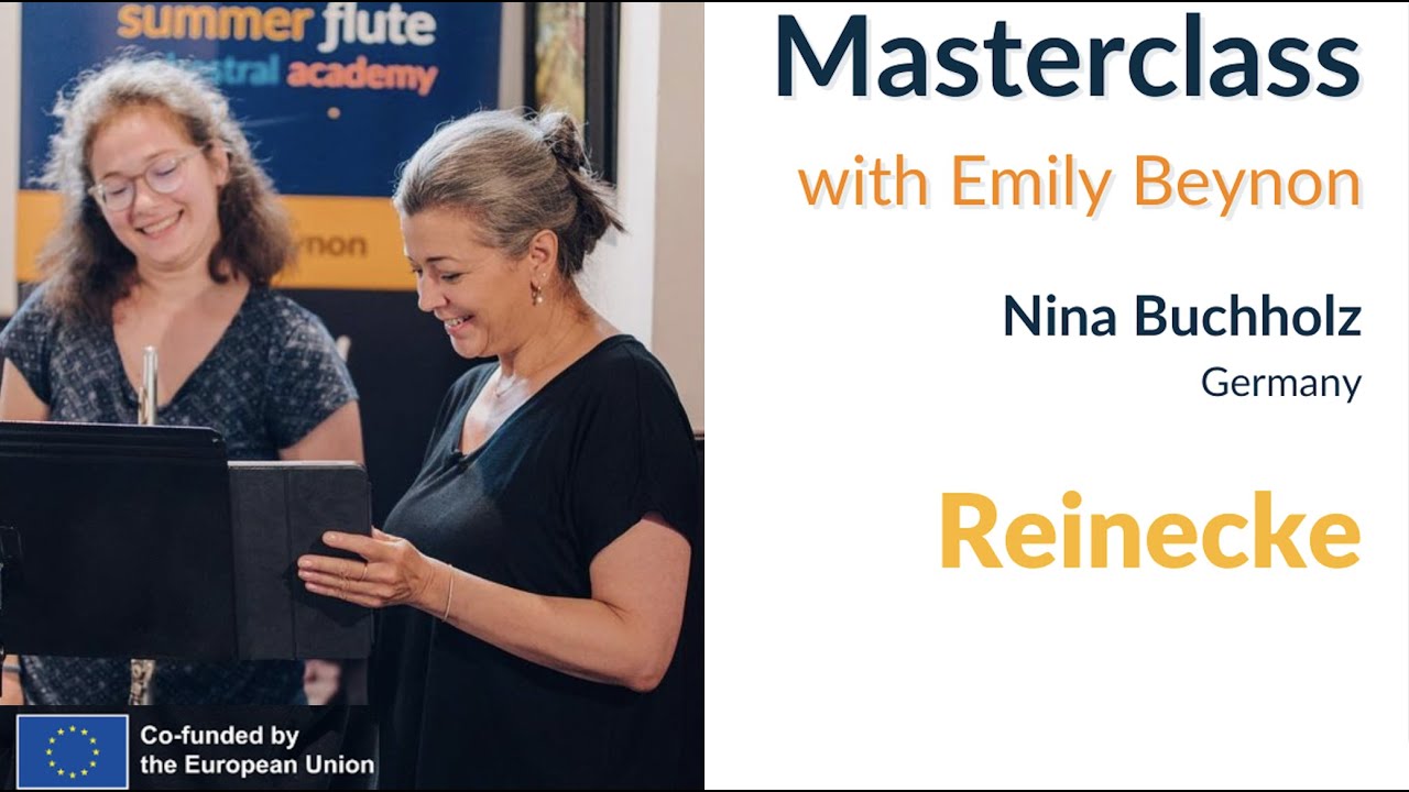Nina Buchholz - Reinecke Concerto - MASTERCLASS