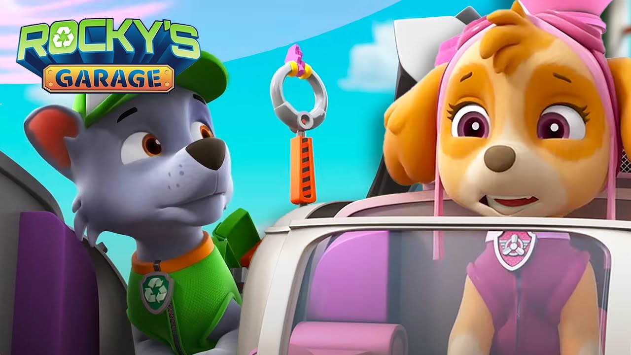 ¡Rocky ayuda a Skye a volver a volar! 🚁🛠️ | PAW Patrol | Episodio Español | Patrulla de Cachorros