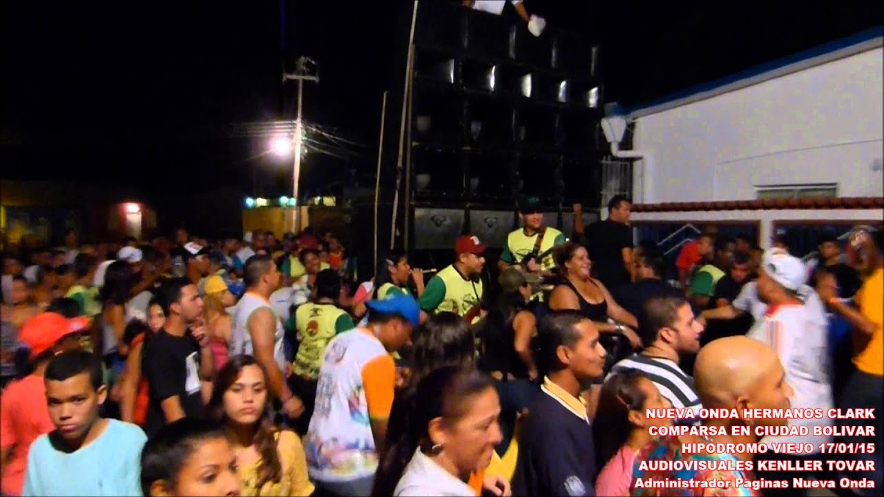 NUEVA ONDA HERMANOS CLARK EN COMPARSA CDAD BOLIVAR HIPODROMO VIEJO