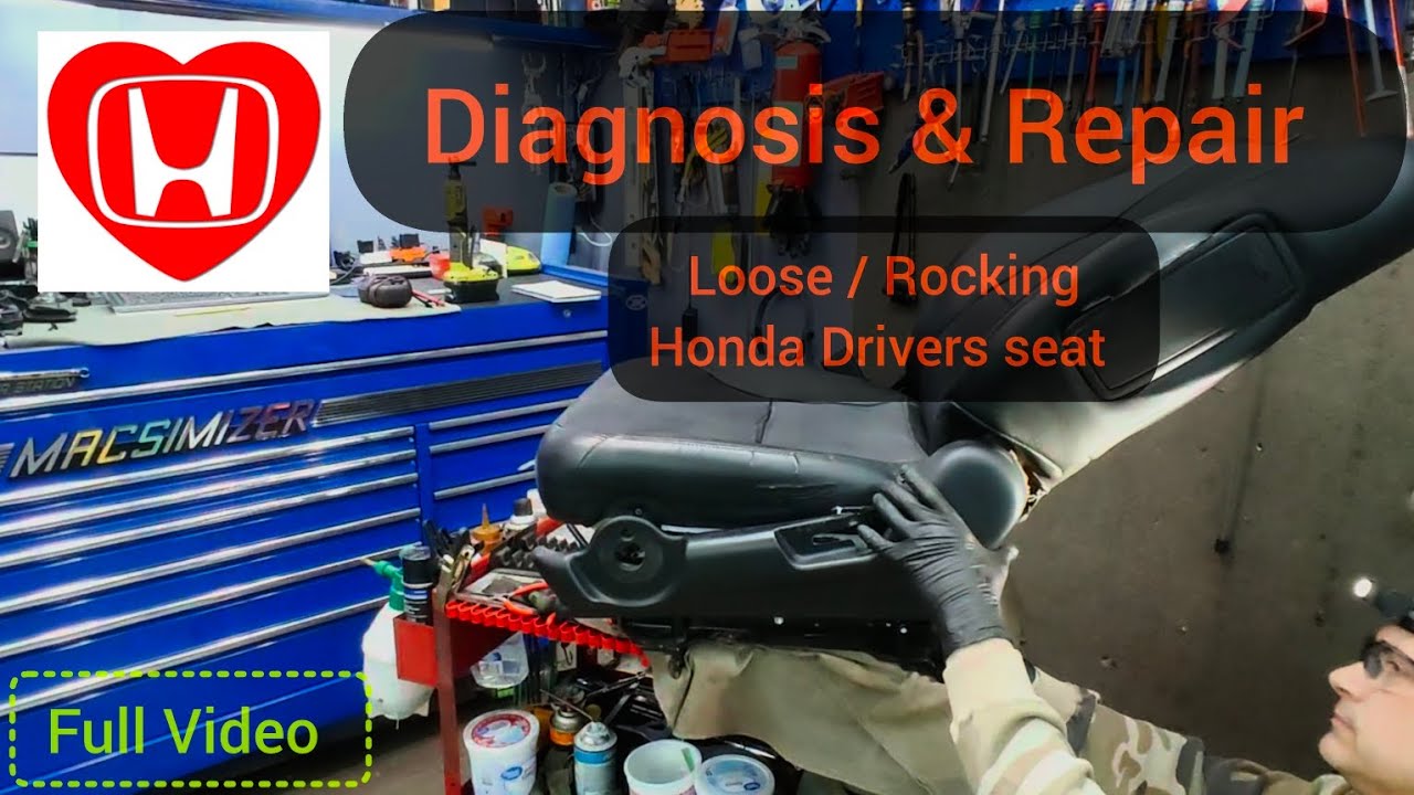 How to Fix a Loose Honda Seat | Stop Your Seat from Rocking Back and Forth