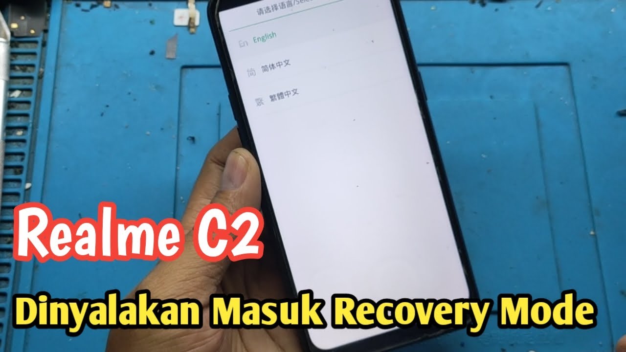 Masuk Recovery Mode Realme C2