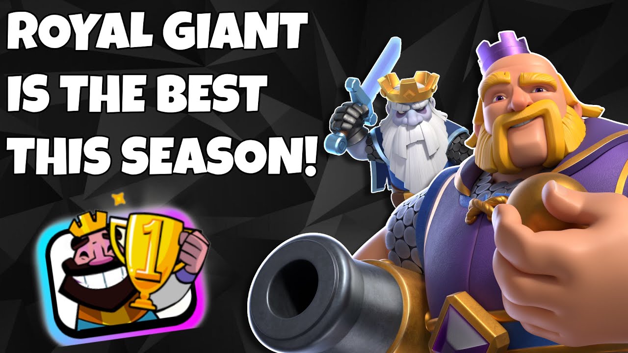 This UNSTOPPABLE Royal Giant Deck DOMINATES Trophy Road! 🤩