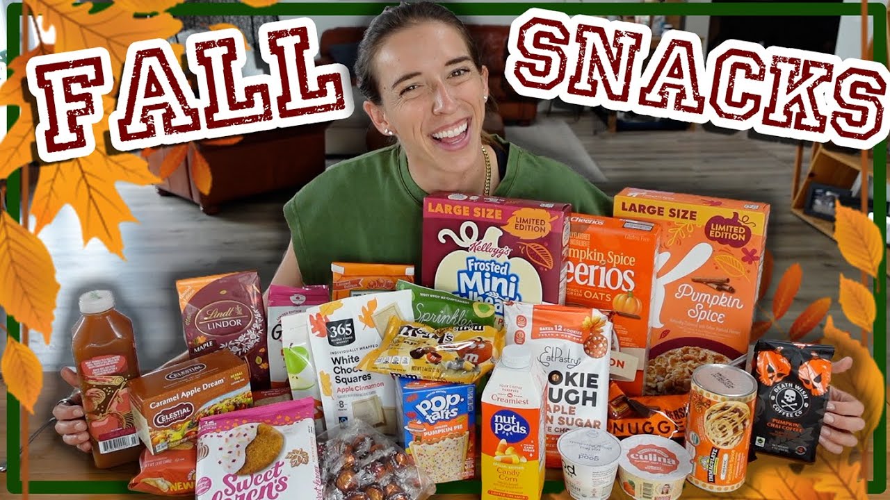 Taste Testing Fall Flavored Snacks!