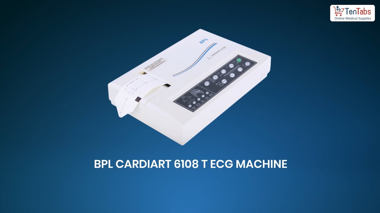 Unboxing BPL Cardiart 6108 T ECG Machine