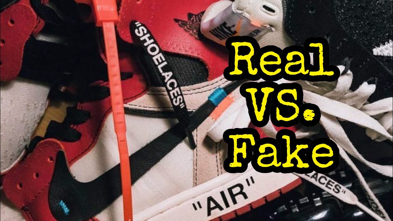HOW TO LEGIT CHECK // Jordan 1 Retro High OFF-WHITE Virgil Chicago