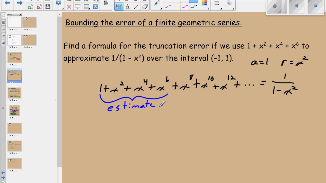 Truncation Error