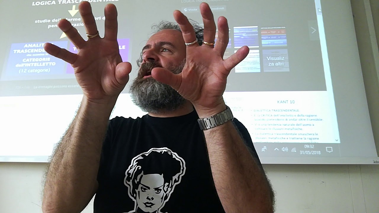 3. La Critica della Ragion Pura di Kant: l' analitica trascendentale