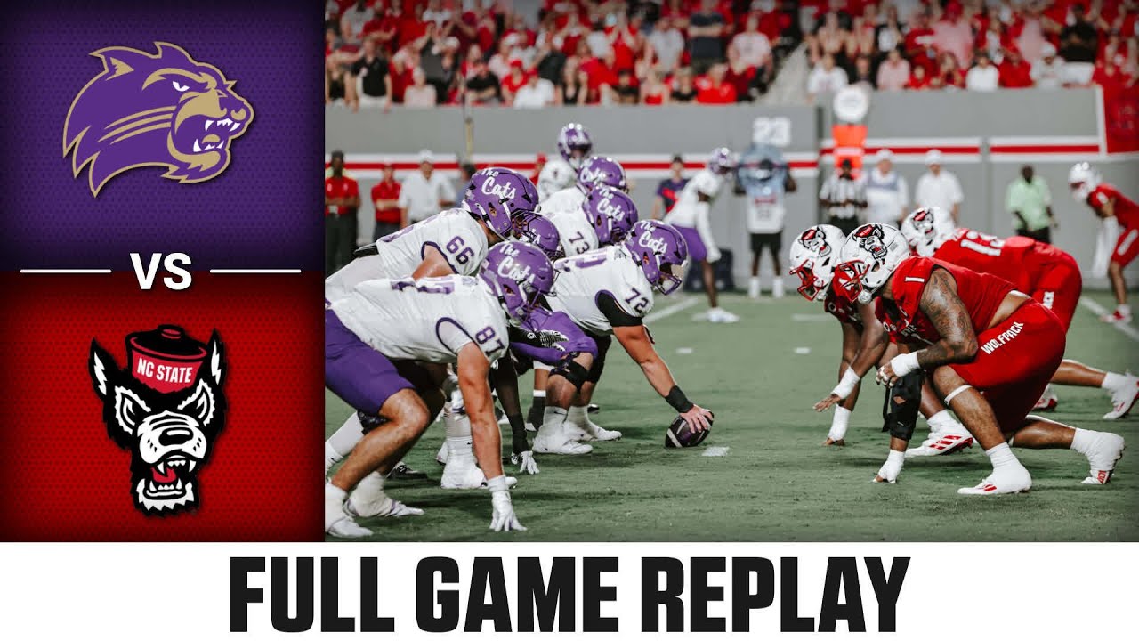 Western Carolina vs. NC State Full Game Replay | 2024 ACC Football