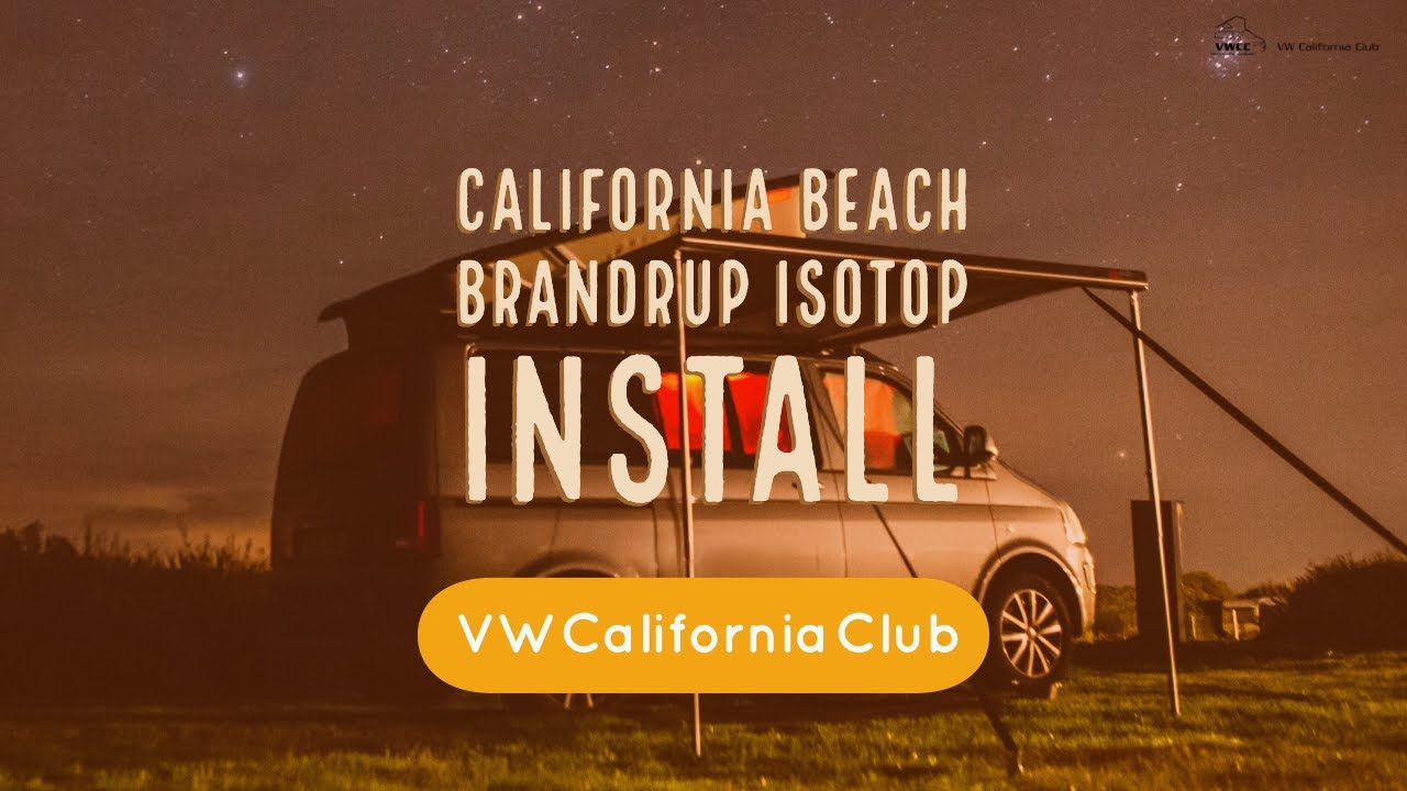 Installing a Brandrup ISOTOP in my California Beach + Tear Aid Type A for canvas repair