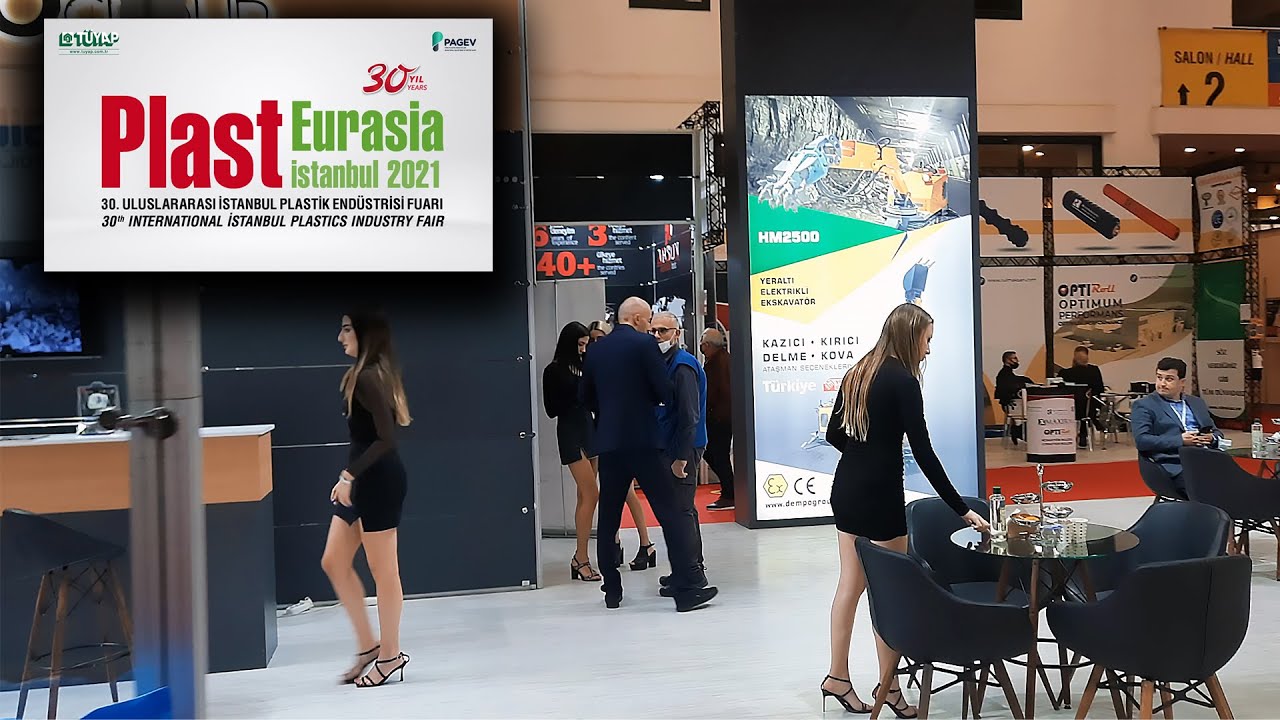 Plast Eurasia Expo İstanbul TÜYAP 2021 Day 02 Machines | Plast Eurasia Fuarı Istanbul TUYAP 2021