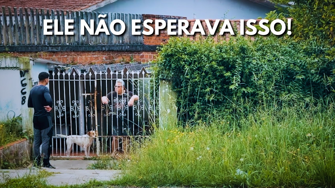 Se esse vídeo bater 20 mil likes, vamos pintar a casa dele