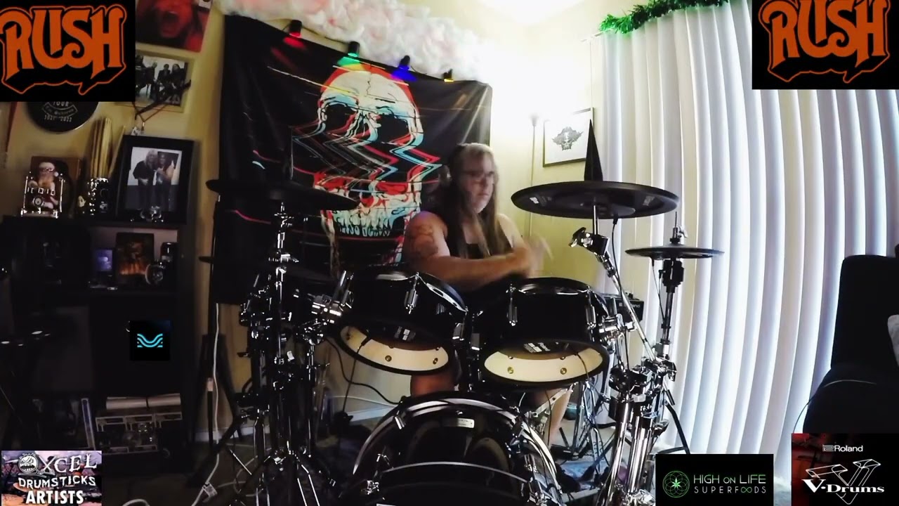 Rush - The Enemy Within (Drum Cover) 