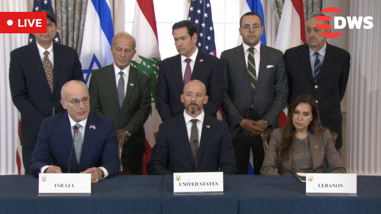 LIVE: Israel and Lebanon Sign Framework Agreement in Washington | AH1C