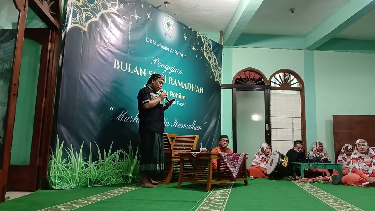 Kick off Kegiatan Ramadhan Arrohiim 2026 oleh ketua Panitia