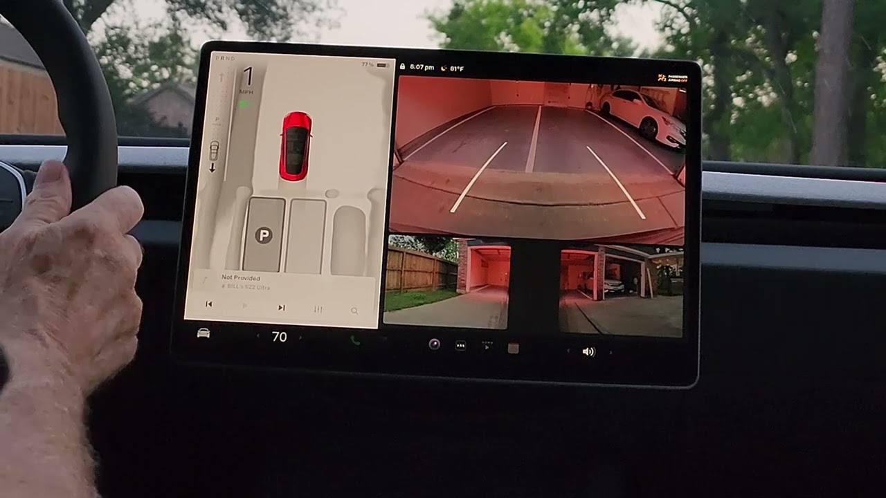 2025.05.07 Tesla Parking in My Garage