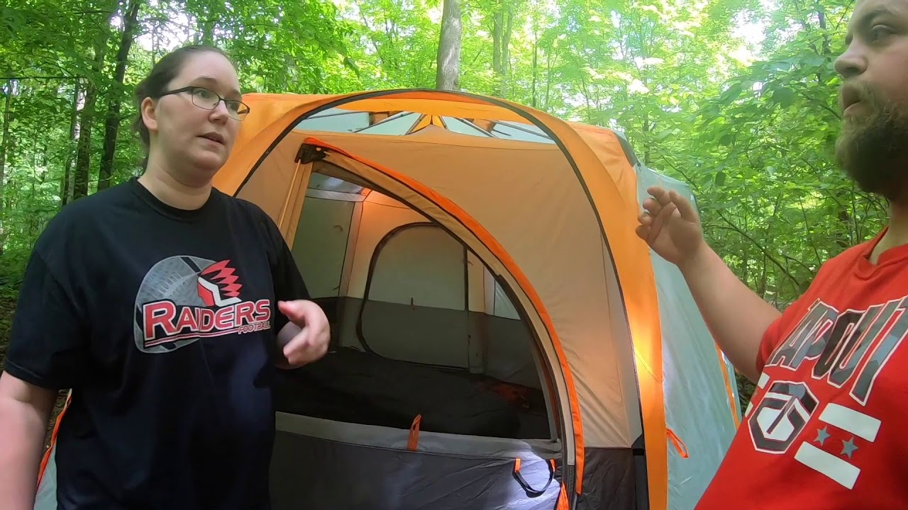 Coleman 98 Octagon Tent Review @ Ohiopyle State Park