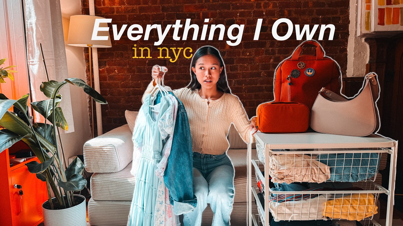 Everything I Own in NYC | Can You Live with Less?
