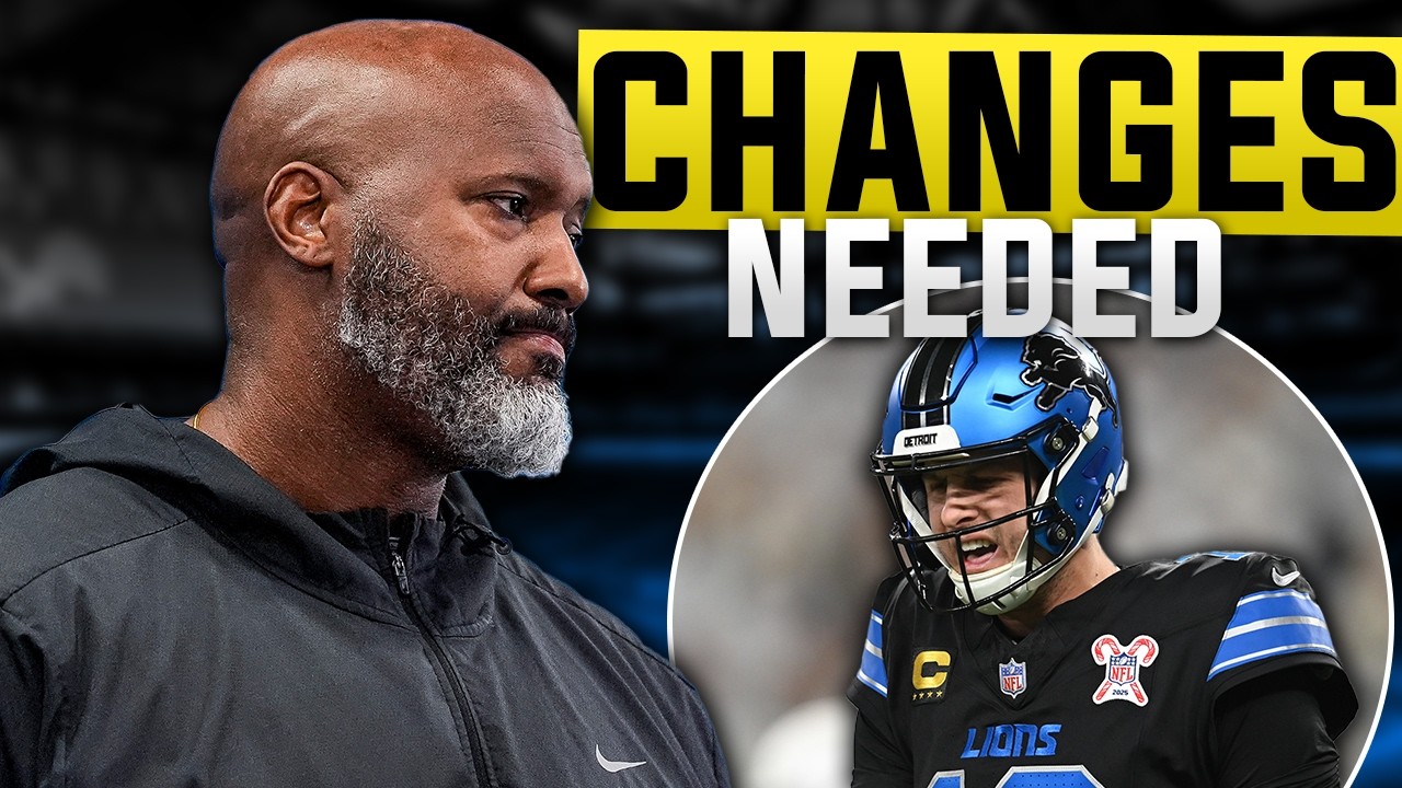 The Detroit Lions NEED to make DRASTIC CHANGES but BRAD HOLMES RESFUSES!