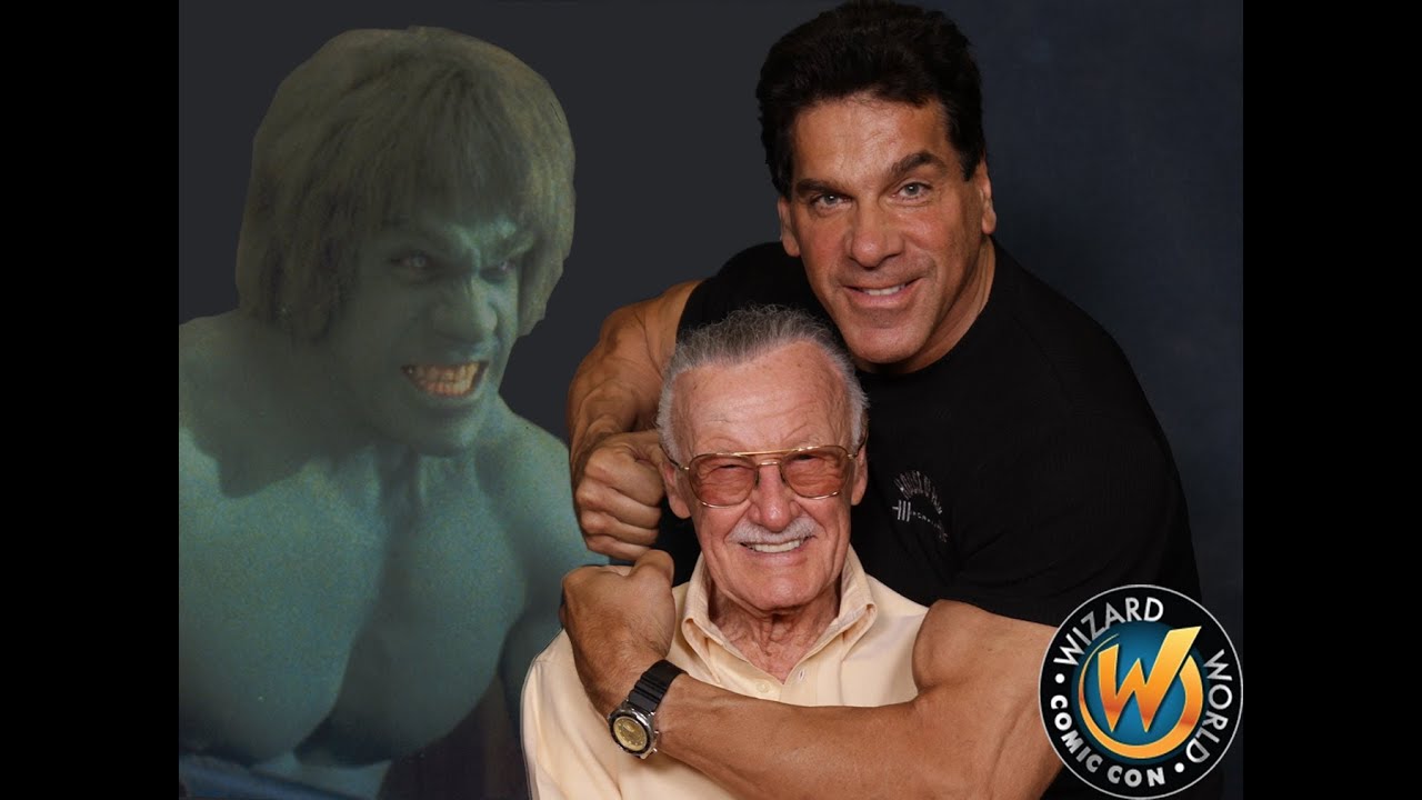Lou Ferrigno Lifetime Achievement Award from Stan Lee