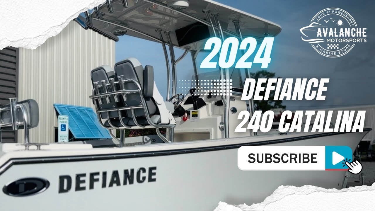 2024 DEFIANCE 240 CATALINA | BOAT REVIEW & TEST RIDE