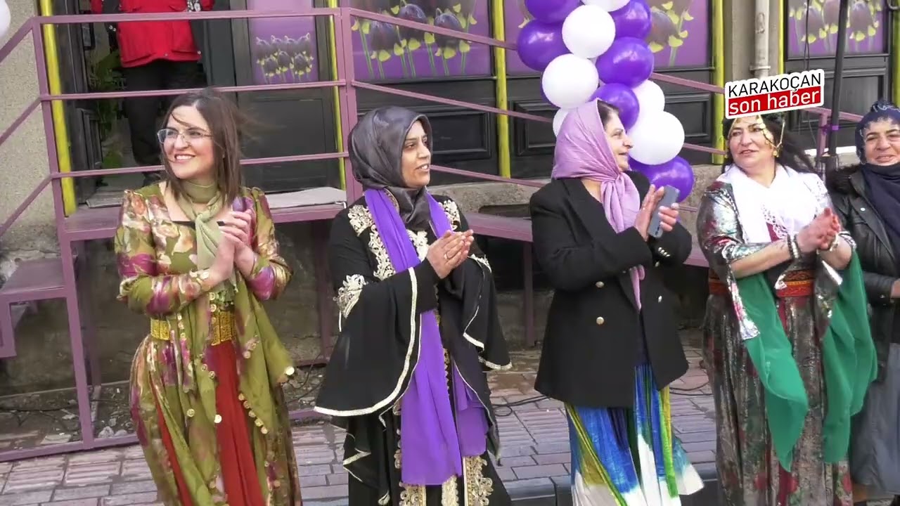 Karako&ccedil;an Belediyesi Jiyan Kadın Dinlenme Merkezi a&ccedil;ılışı ger&ccedil;ekleştirtildi.