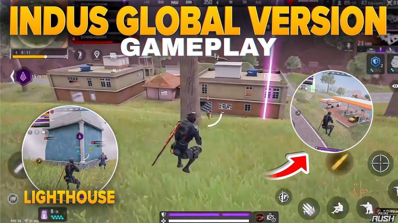 INDUS GLOBAL VERSION 🔥 LIVE GAMEPLAY | NEW UPDATES + RANK PUSH | 