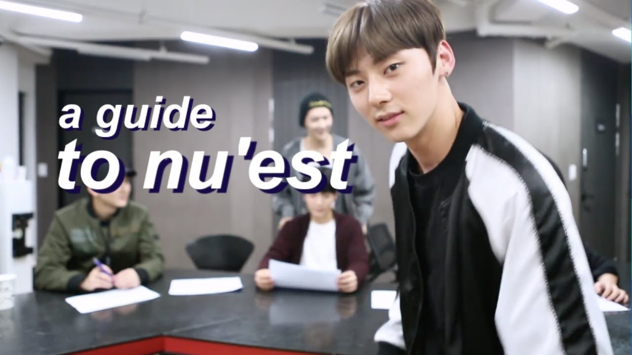 an (un)helpful guide to NU'EST