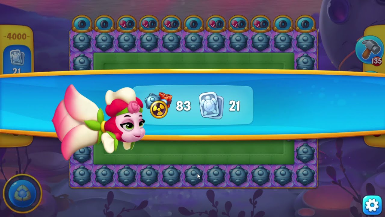 🏆 Fishdom 🤩4000🤩 LEVEL🏅