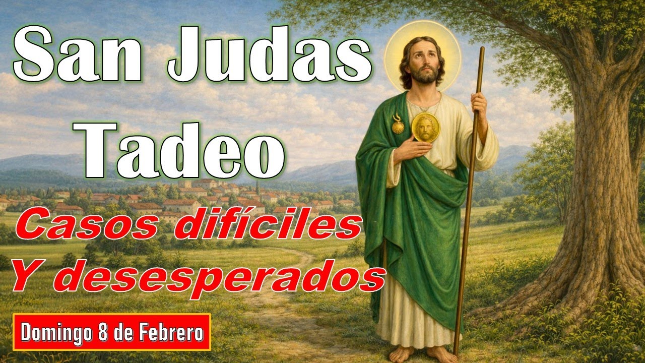 ORACIÓN ESPECIAL DE DOMINGO A SAN JUDAS TADEO #sanjudastadeo #sanjudas #sanjuditas #fe