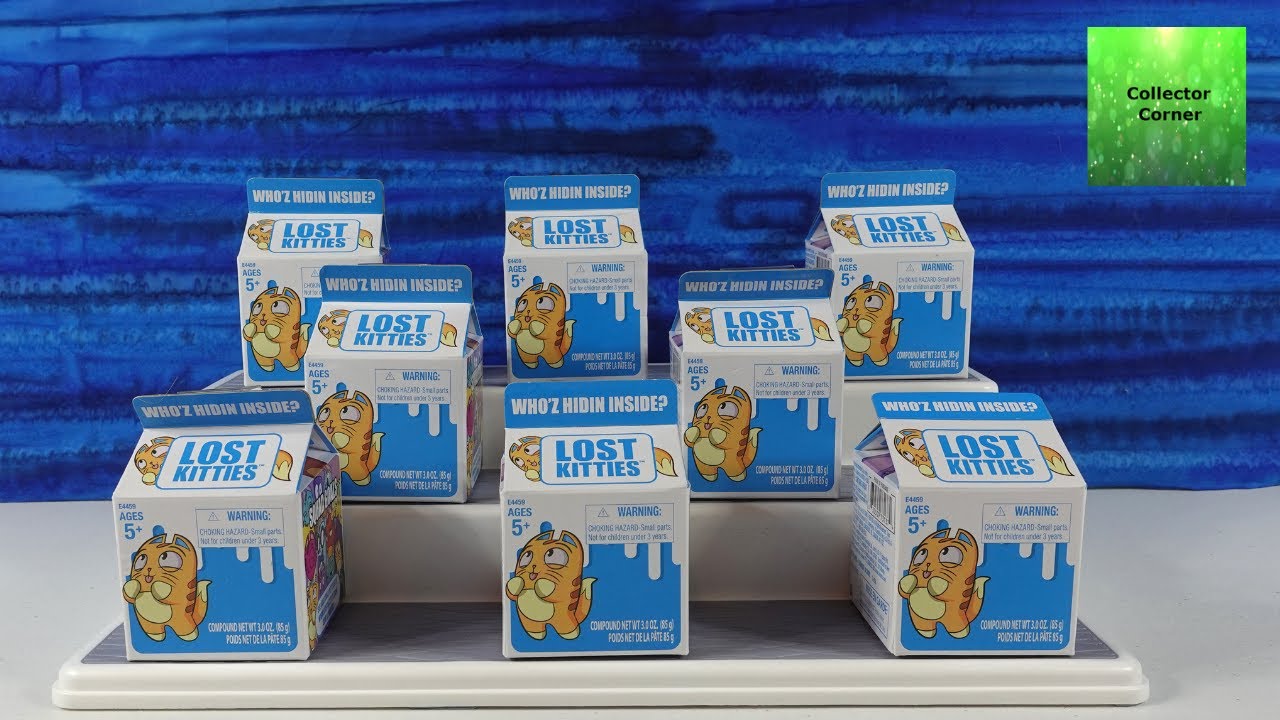 Lost Kitties Series 1 Blind Box Kitty Figure Unboxing