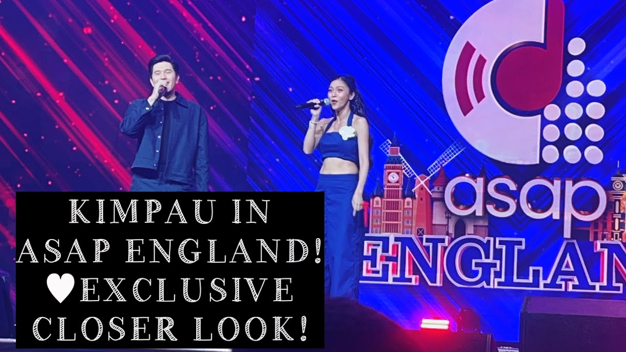 KIMPAU IN ASAP ENGLAND! EXCLUSIVE CLOSER LOOK!