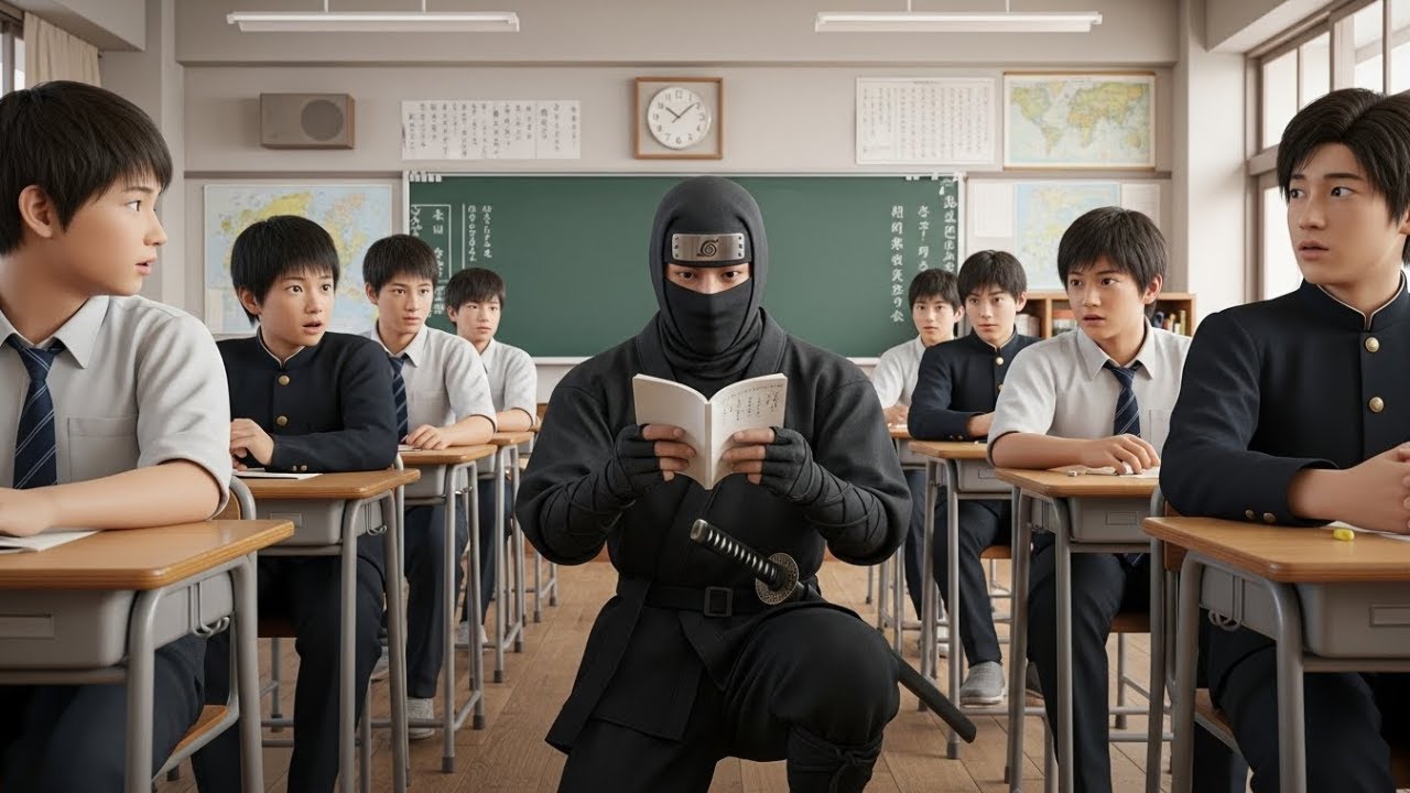 ➡️ Ninja de Elite Se Passa por Estudante Para Infiltrar e Derrubar uma Organização Criminosa