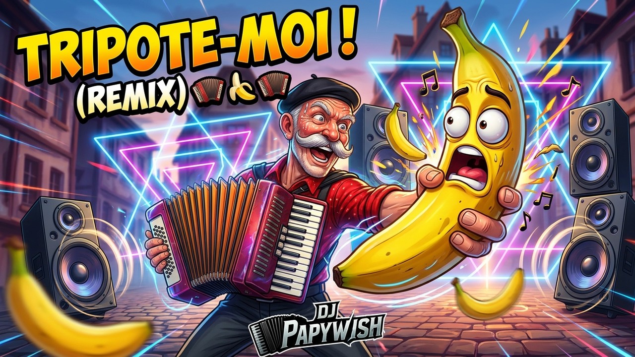 🪗🍌🪗TRIPOTE-MOI LA BANANE ( GuinguetteCore Remix ) | DJ PapyWish - MusetteCore 🪗🍌🪗