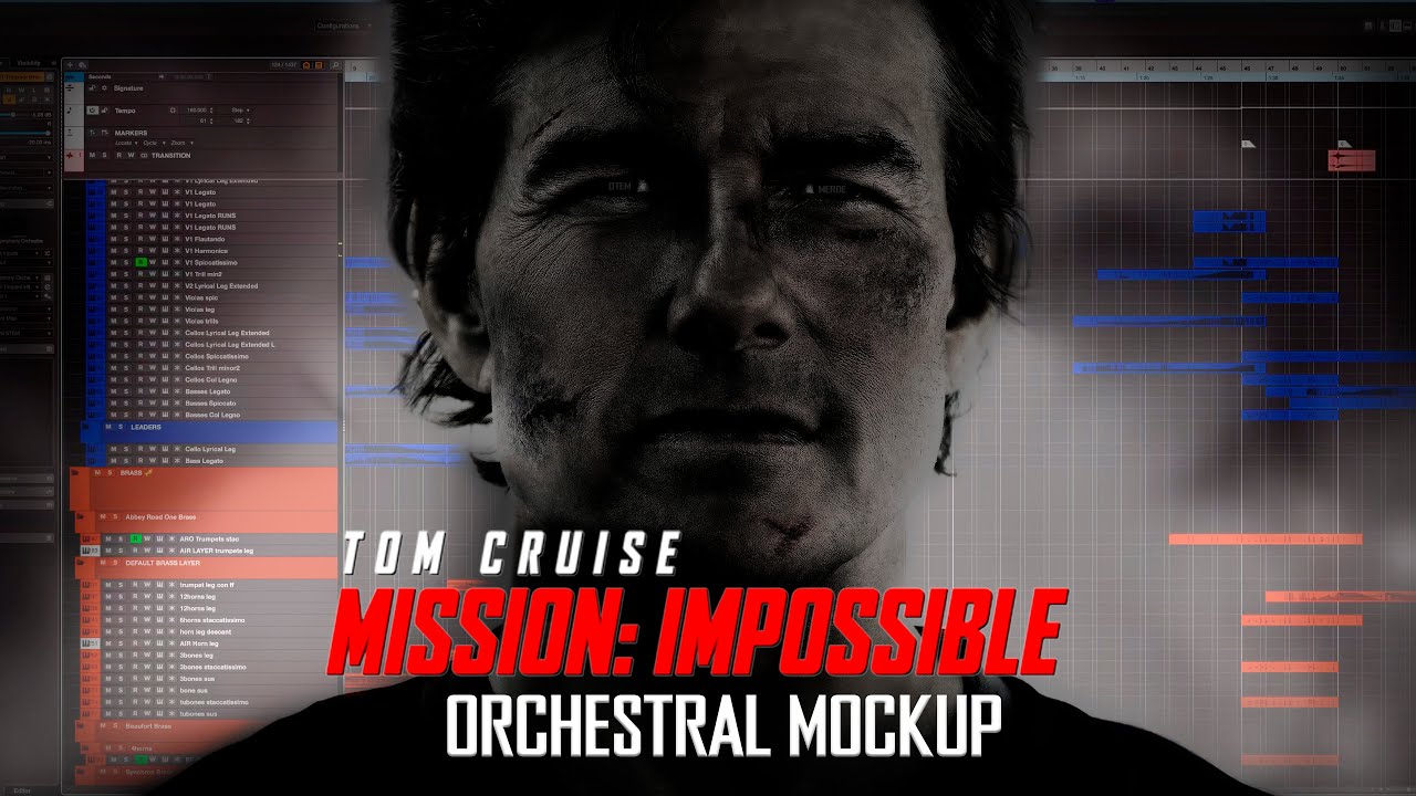 Mission : Impossible - Soundtrack Orchestral Mockup Cover (Cubase DAWCast)