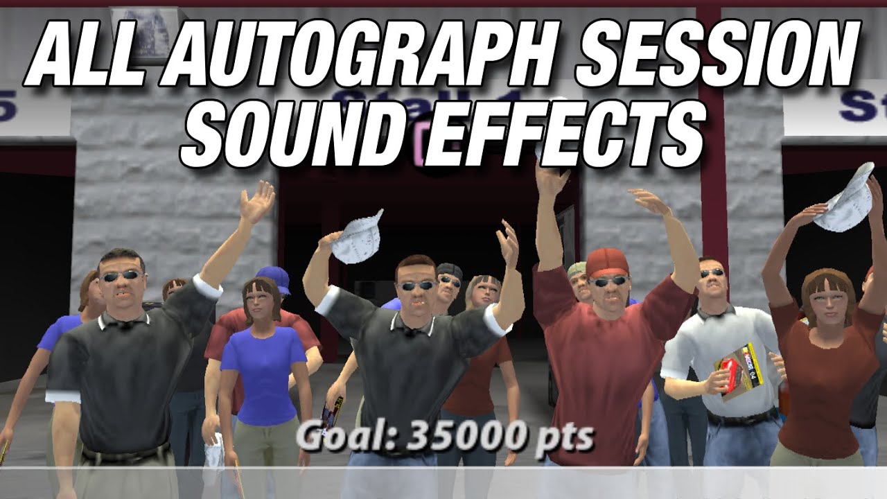 NASCAR 2005: All Autograph Session Sound Effects
