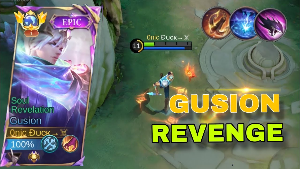 Gusion Revenge! 🔥 Balas Dendam Gameplay | MLBB