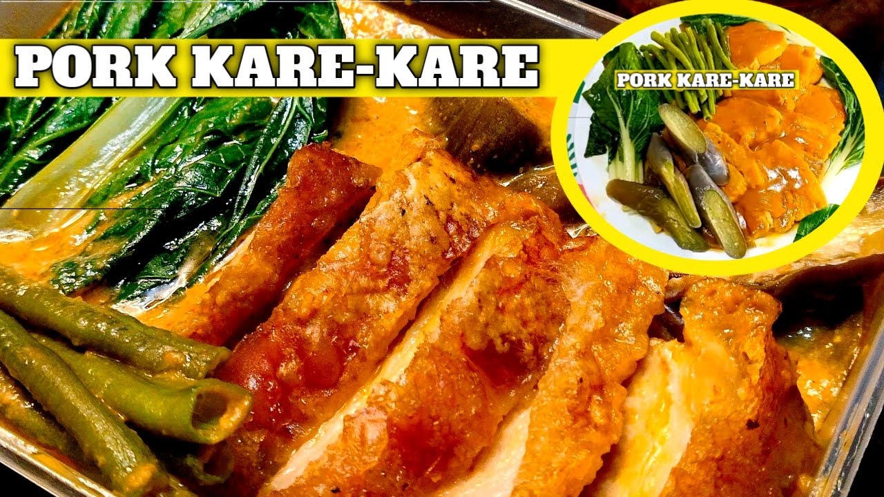 Paano Mag Luto Ng Masarap Na Pork kare-kare || lutong bahay tv