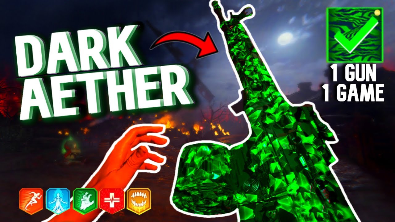 NEW Fastest Way To Unlock Dark Aether Camo (Vanguard Zombies)
