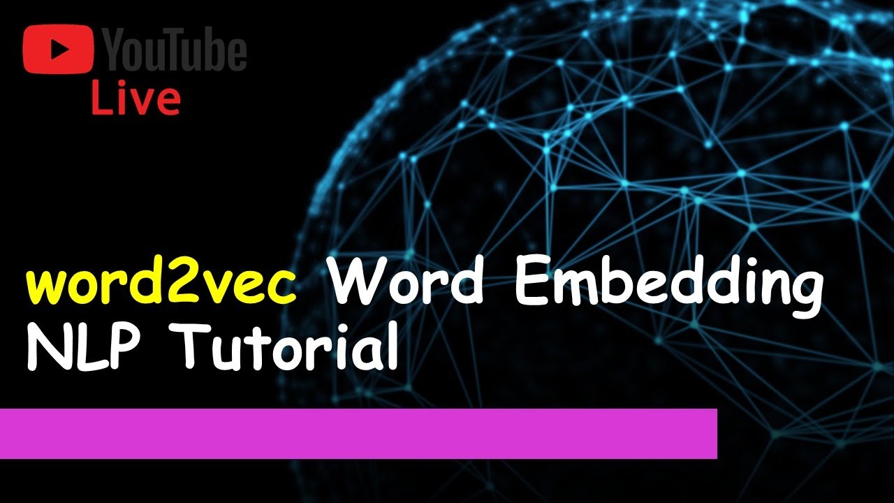 NLP Tutorial 18 | word2vec&nbsp;Word Embedding with SpaCy