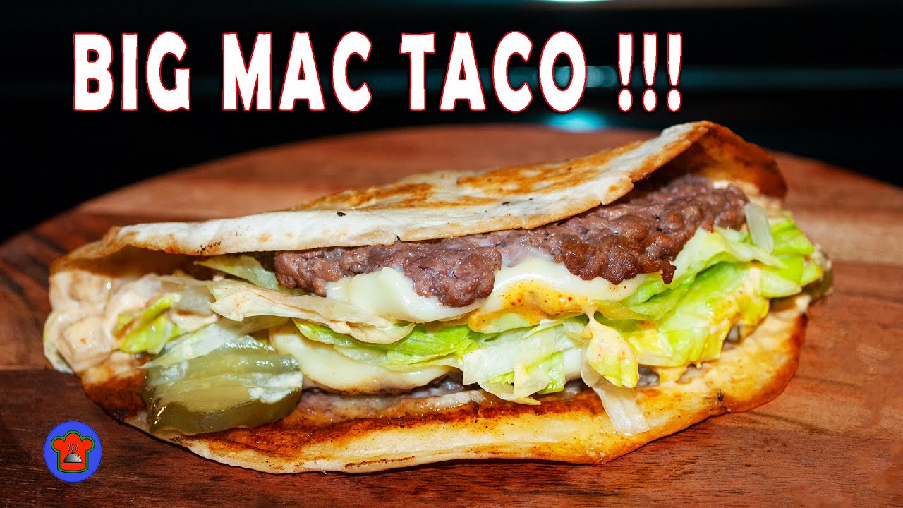 🍔 Невероятные тако Биг Мак — если вы любите Биг Маки, вам они обязательно понравятся