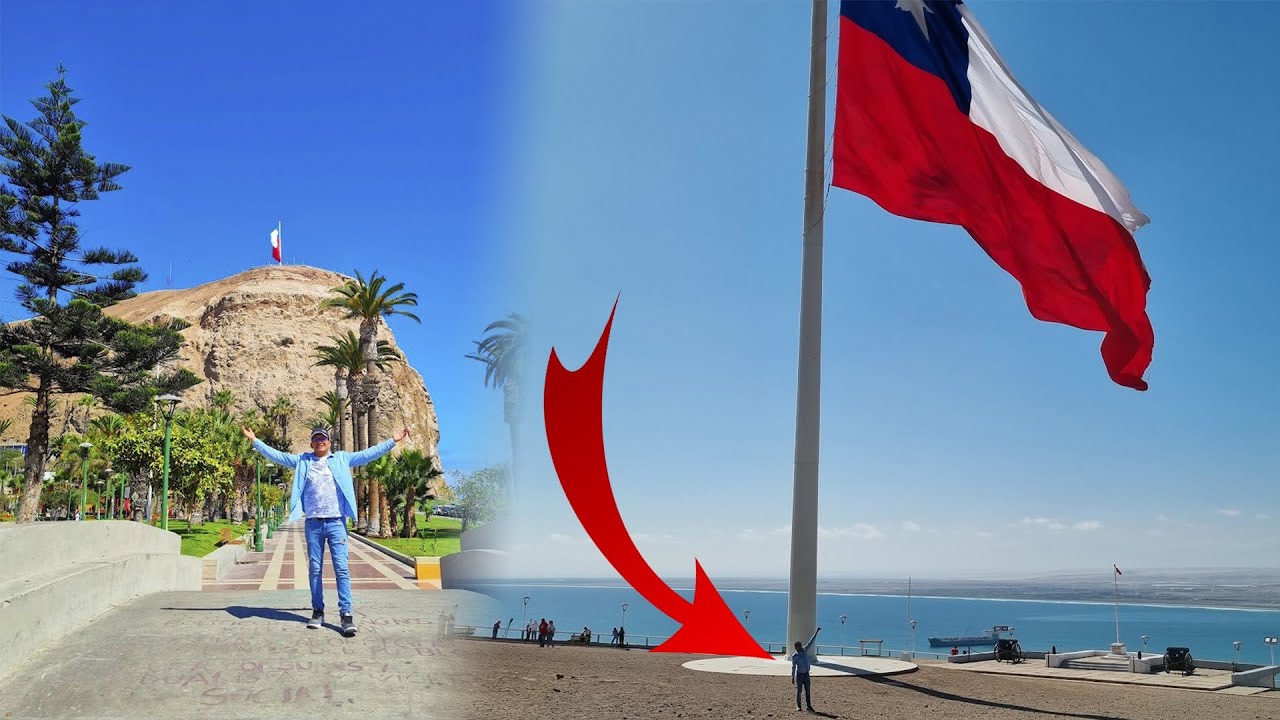 Visite el morro de Arica en CHILE l ¿Desde ahí se lanzo Alfonso Ugarte?