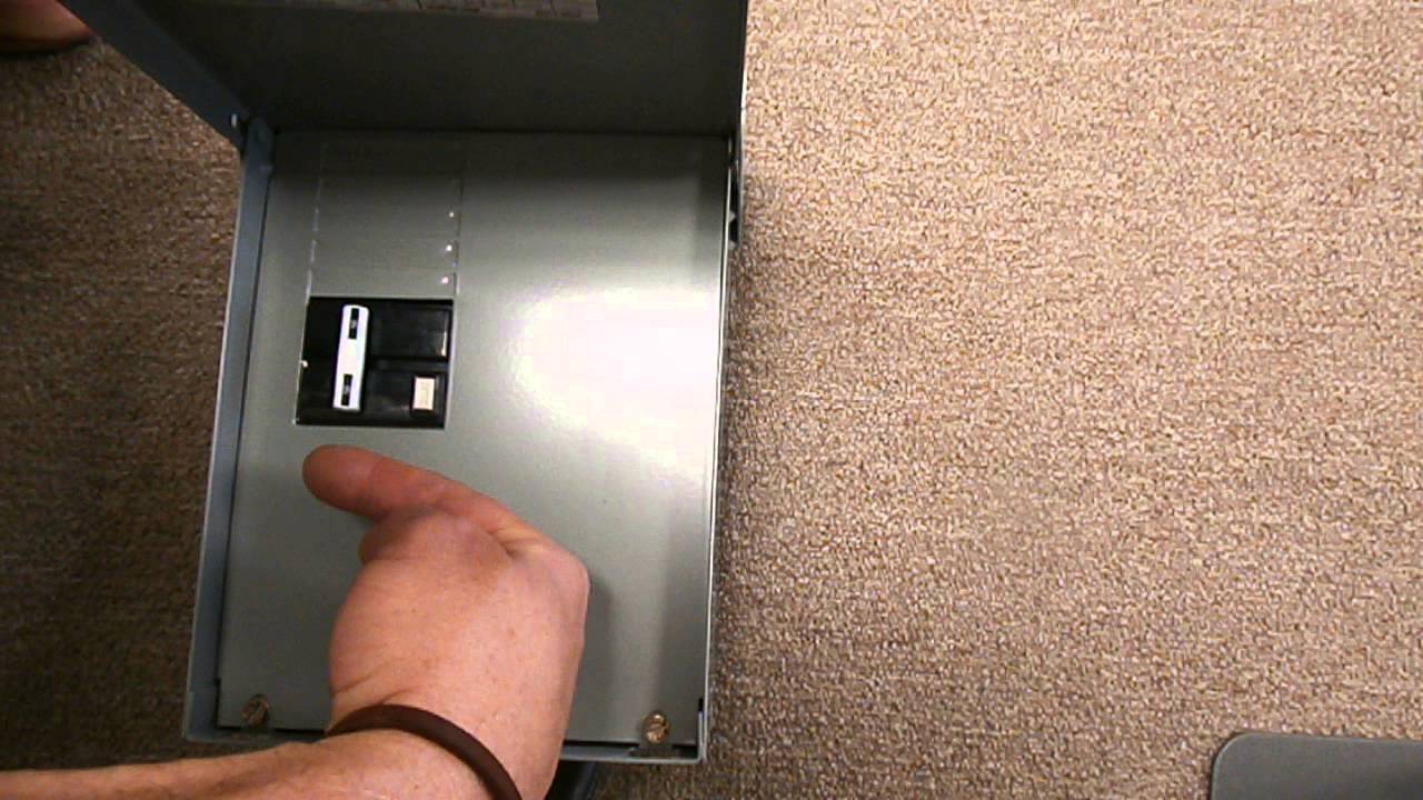 How to reset the GFCI breaker for your hot tub.