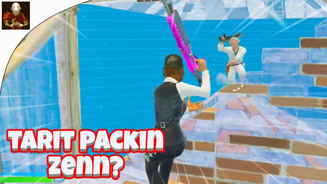 TARIT vs ZENN😳 (1v1 ZONEWARS) [FORTNITE TOKEN/WAGER]