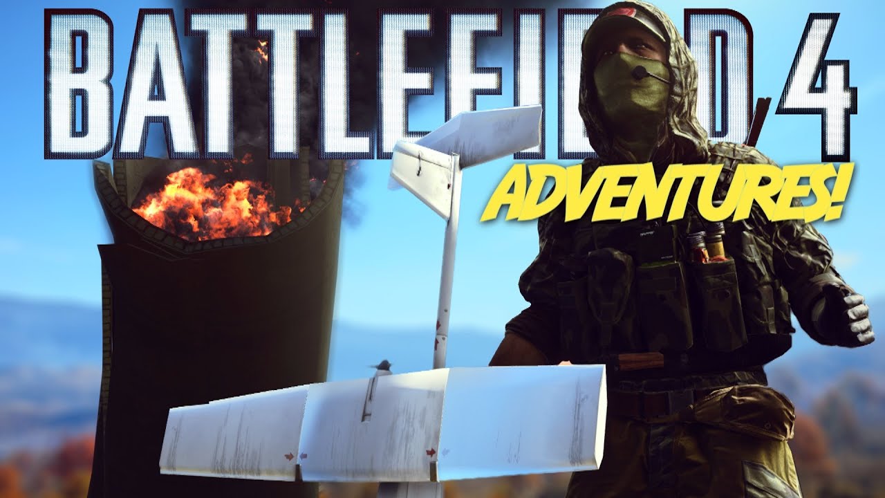 BF4 - Battlefield ADVENTURES! (SUAV Squad, Epic Moments & Funny Fails)